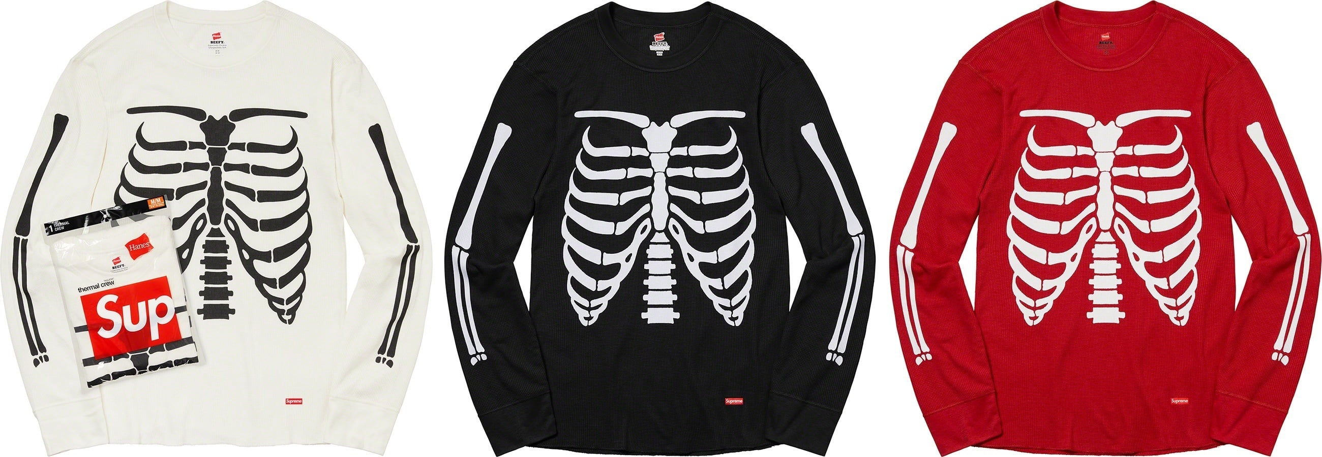 Supreme®/Hanes® Bones Thermal Crew (1 Pack)